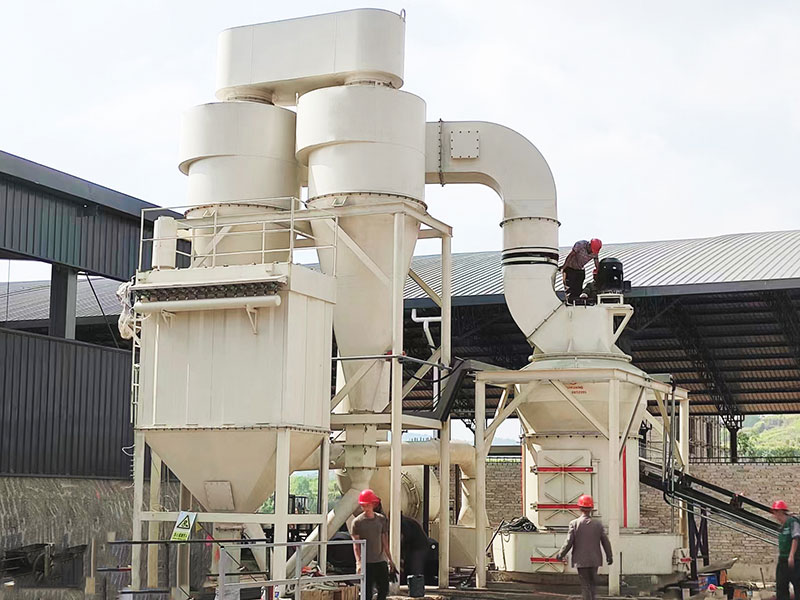 雲南某(mou)石灰石加工(gong)項目